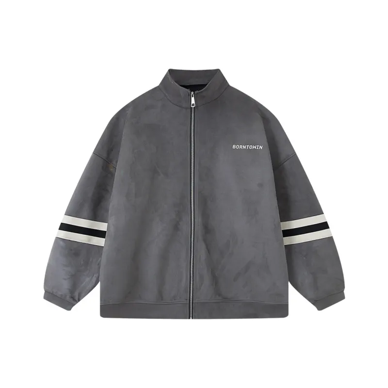 BTW Jackets Unisex Gray-0