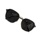 Bright Black Frame with Black Gray Lens