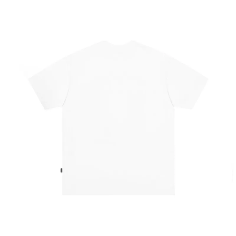 FOASIS T Shirt Unisex White Red Text-1