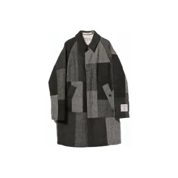 Beams Coats Men Gray Black
