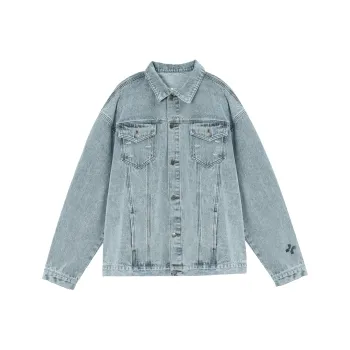 BD.POWER UP+ Denim Jacket Unisex Blue Gray