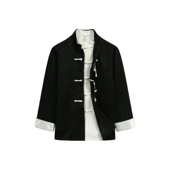 XUANSHENG Jackets Coats Men's Black