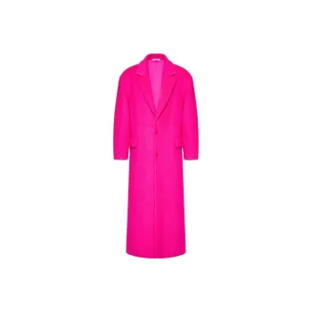 Valentino Pink Pp Collection Coats Men Pink