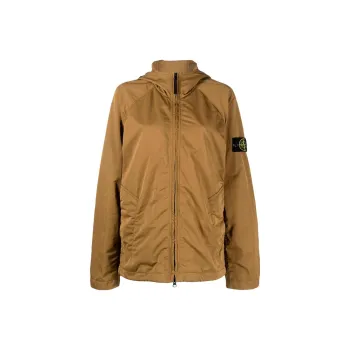 STONE ISLAND SS23 Compass patch Hooded Parka Yellow