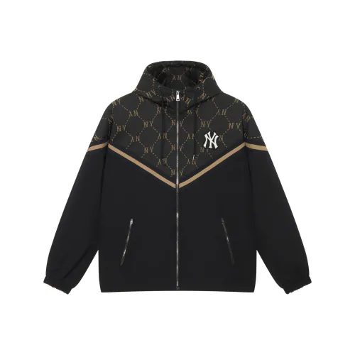 MLB MONOGRAM Collection New York Yankees 24FW Windproof Jacket Unisex Black
