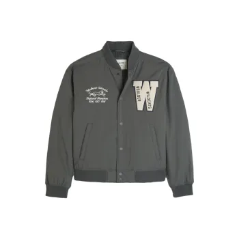 Hollister Jackets Coats Men's Gray Green