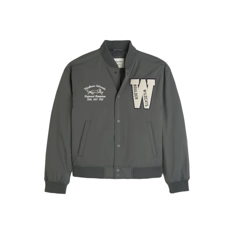 Hollister Jackets Coats Men's Gray Green-0