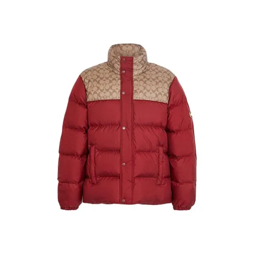COACH FW22 Down Jacket Men's Red