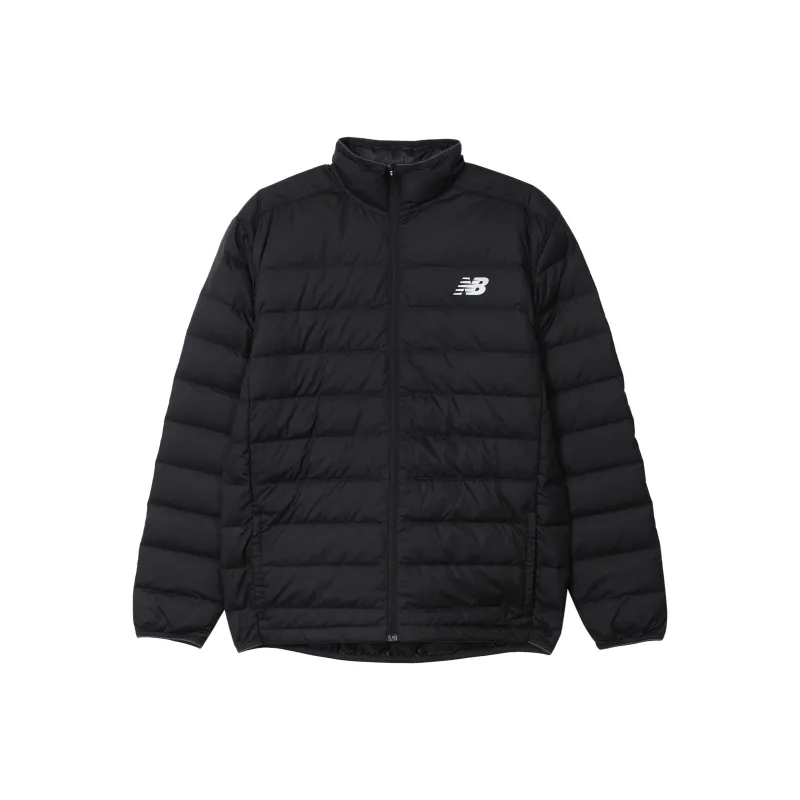 New Balance Athletics Woven Down Jackets Men Black-0