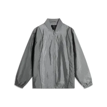 LiNing Jackets Coats Men's Waterdrop Gray/Moon Surface Gray