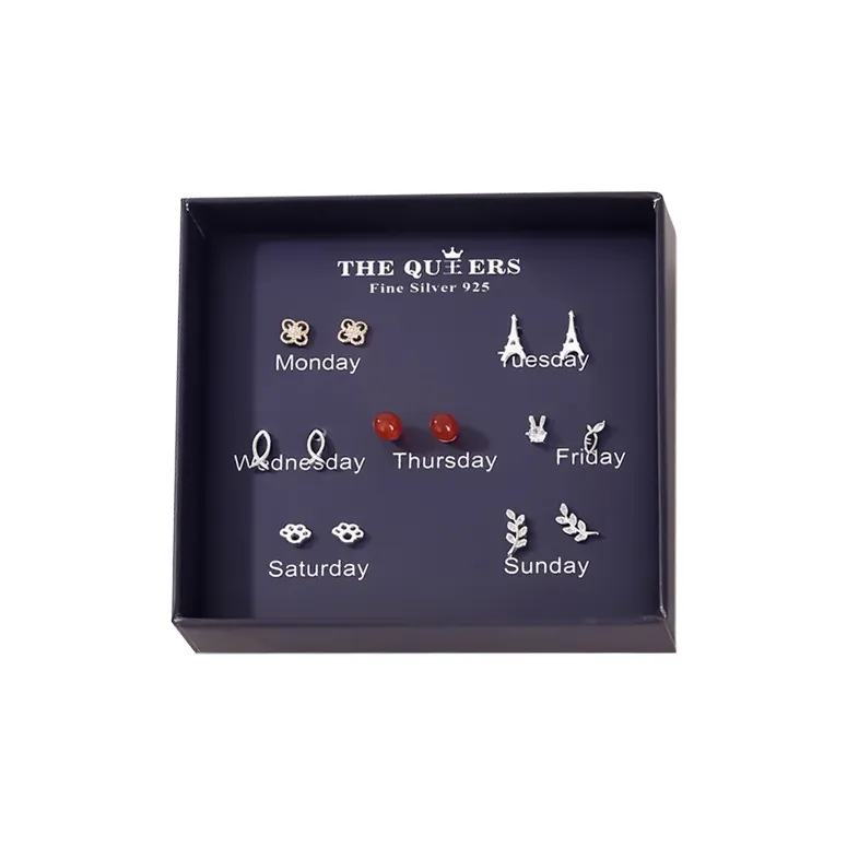 Inkopper Ceramic Stud Earrings Women's-5