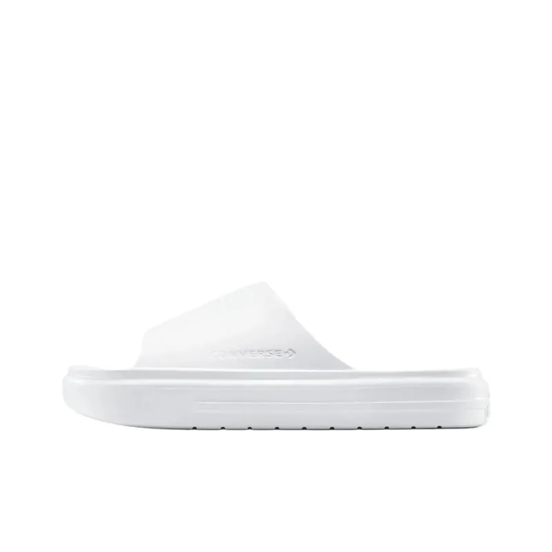 Converse Slip Resistant Abrasion Resistant Slide Slippers Unisex White-0