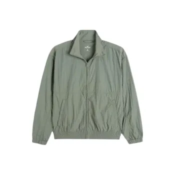 Hollister Jackets & Coats Men's Khaki Green