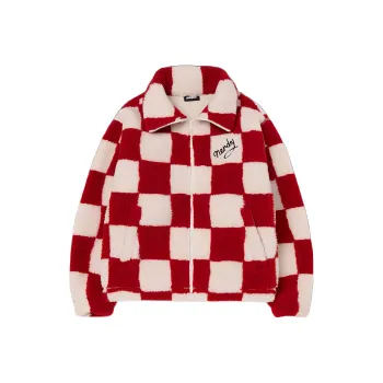 Nerdy Velvet Jackets Unisex Red