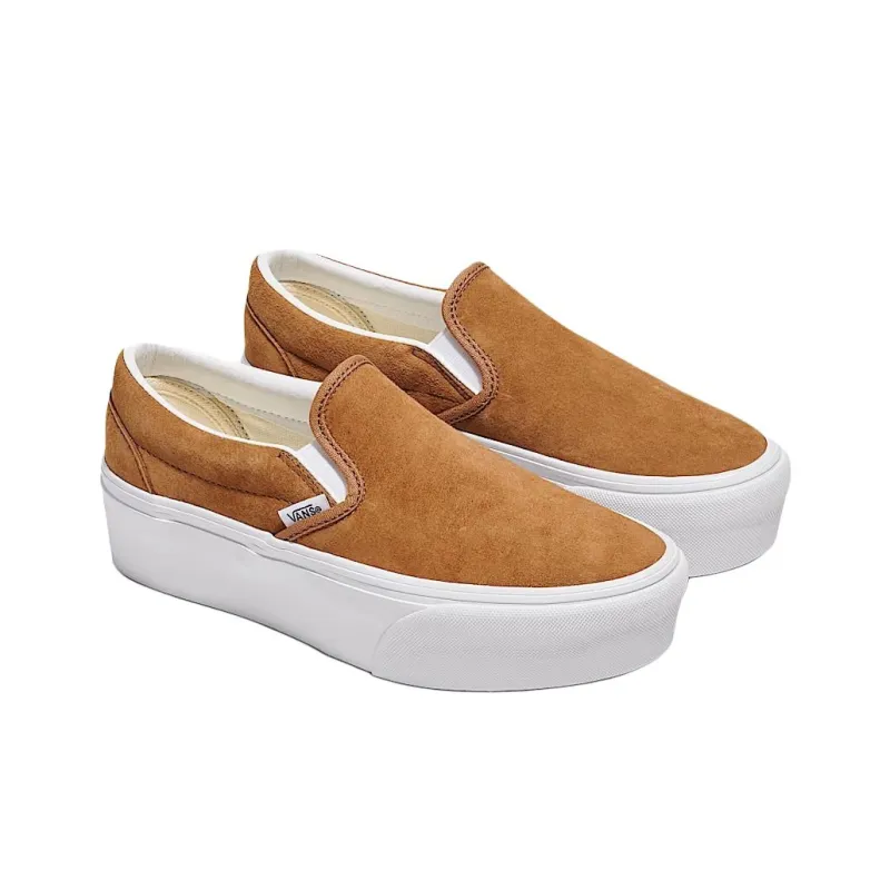 Vans Classic Slip On Stackform 'Chipmunk Brown'-1