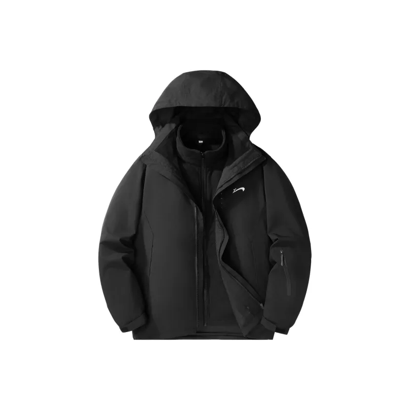 K bird Water Resistant Windproof Breathable Warm Windbreaker Jacket Unisex-2