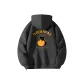 [Blockbuster Spring and Autumn Style]Dark Gray (Ma Hug Orange Black Cat Chest Label _Ma Hug Orange Black Cat Back Label)