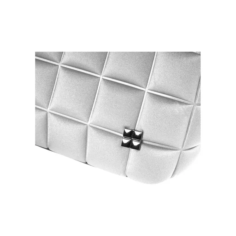 BPRIME Oxford Tote Bag, Shopping Bag, Shoulder Bag, Handbag Small Size Women's White-3