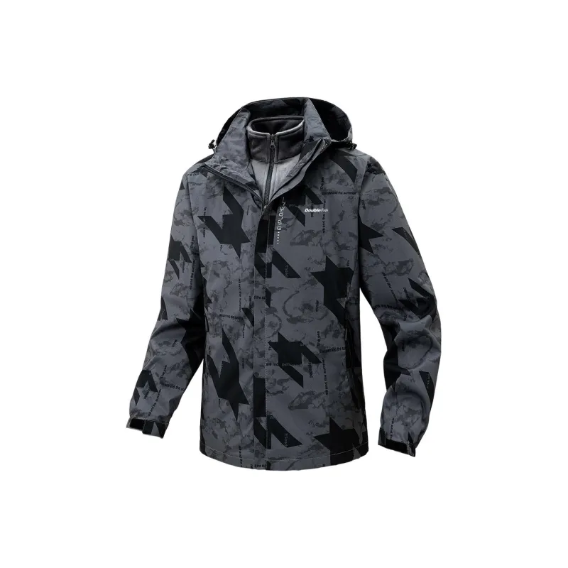 DOUBLEFISH Waterproof And Windproof Windbreaker Jacket Unisex-3
