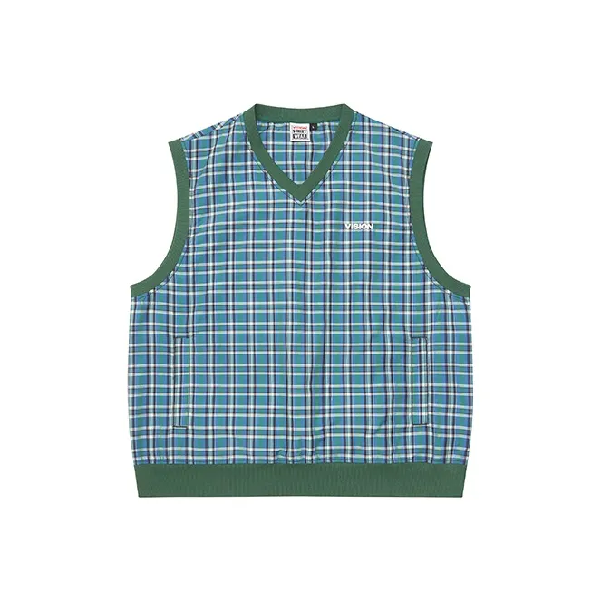 Vision Street Wear Vest Unisex Green-0