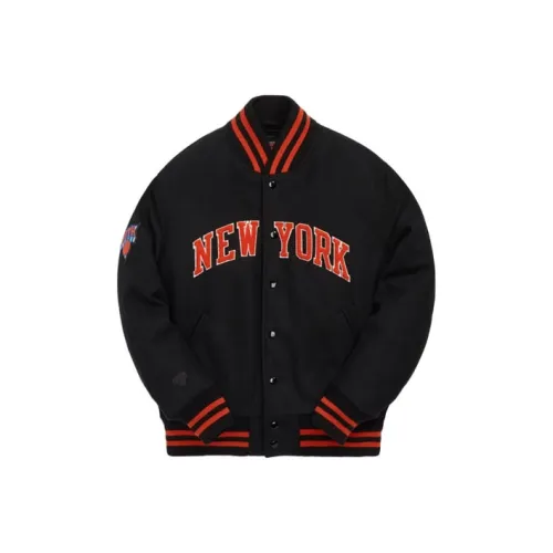 KITH Golden Bear For New York Knicks Varsity Jacket
