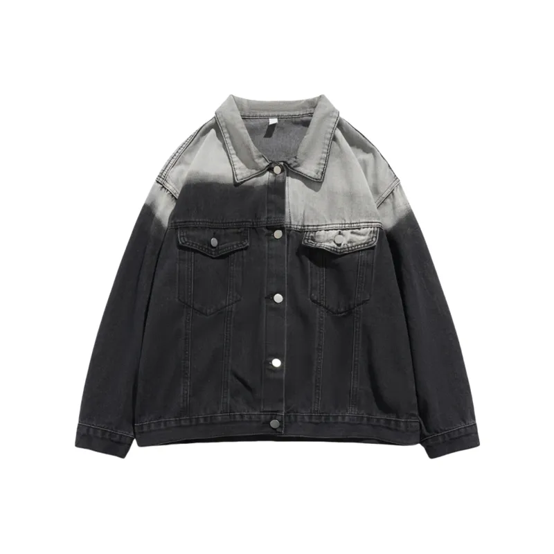 TONYKRZ Denim Jackets Unisex Black-0
