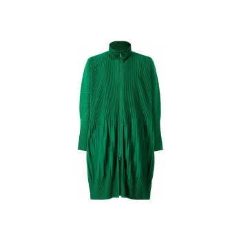 Homme Plissé Issey Miyake FW22 Coat Men's Green