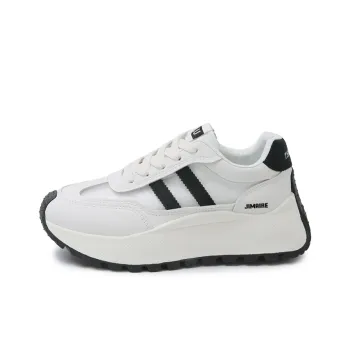King Jinmai Slip Resistant, Abrasion Resistant, Breathable, Height Increasing Low Top Chunky Sneakers Women's
