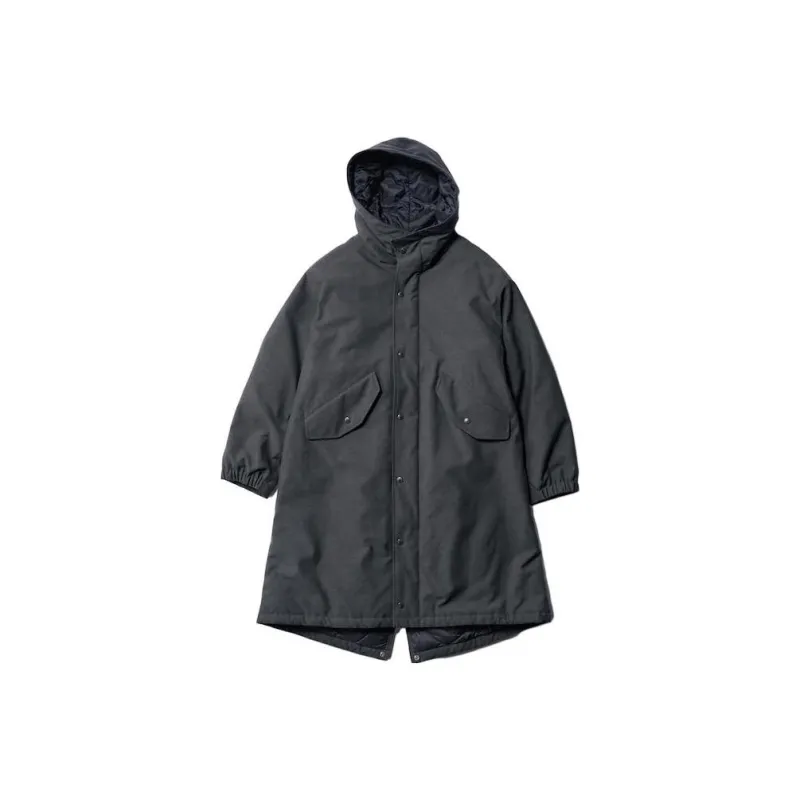 UNIQLO Uniqlo X EG Co branded Coats Unisex Dark Gray-0