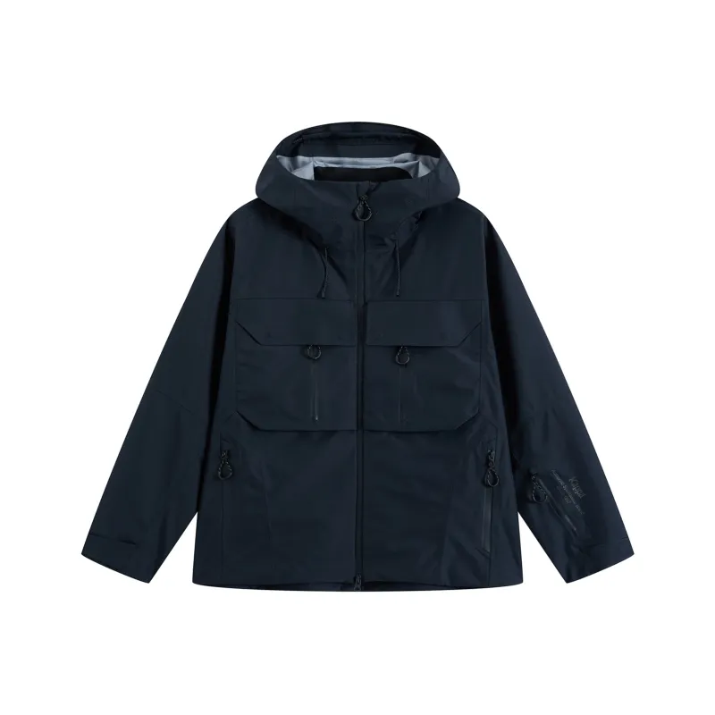 Kappa Water Resistant Windproof Breathable Windbreaker Jacket Unisex Multicolor-4