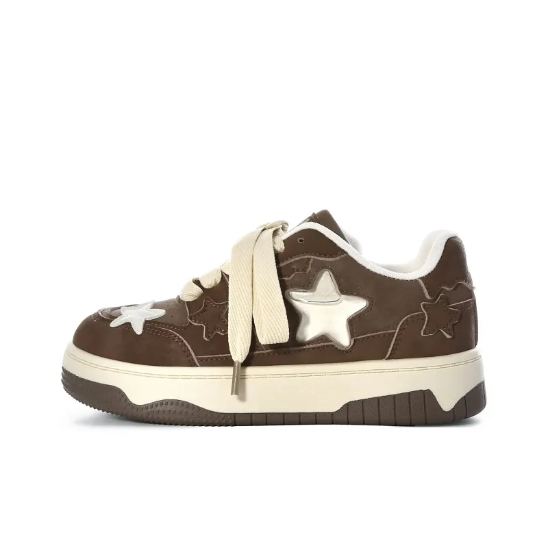Boldi Kuki Anti Slip Wear Resistant Low Top Skateboard Shoes Women's-9