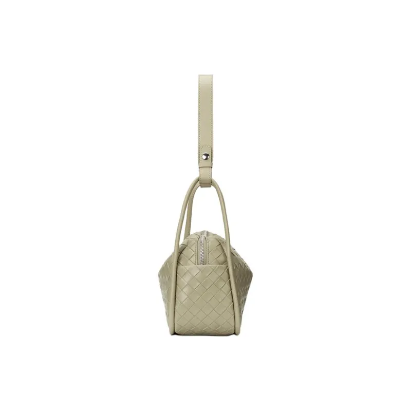 ROBERTA DI CAMERINO Synthetic Leather Shoulder Bag Women's Matcha Green/Classic Black-1