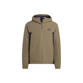 Adidas Puffer Jackets Men Strata Olive Green