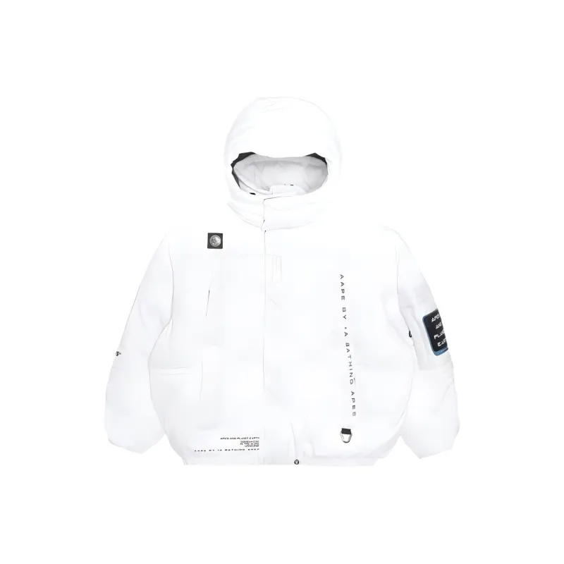 Aape Logo-print Padded Jacket-2
