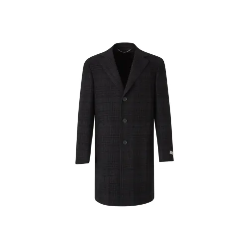 Canali Checked Coat