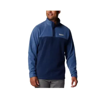Columbia Men's Steens Mountain™ Half Snap Jackets Coats Men's Marine Blue