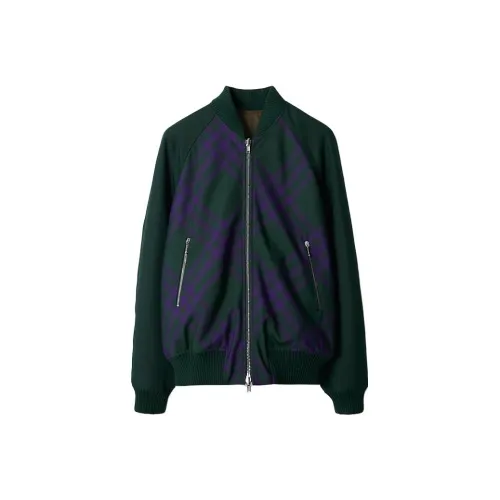 Burberry Checked Zipped Reversible Bomber Diesel