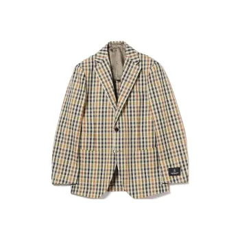 Beams Business Suit Men's Olive Green