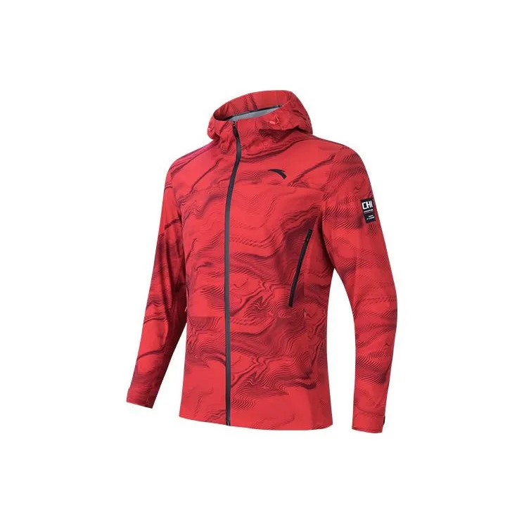 Anta Variety Training Collection Jacket Men's Classic Red-0
