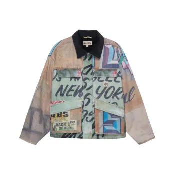 Stussy Alfonso Canvas Shop Jacket