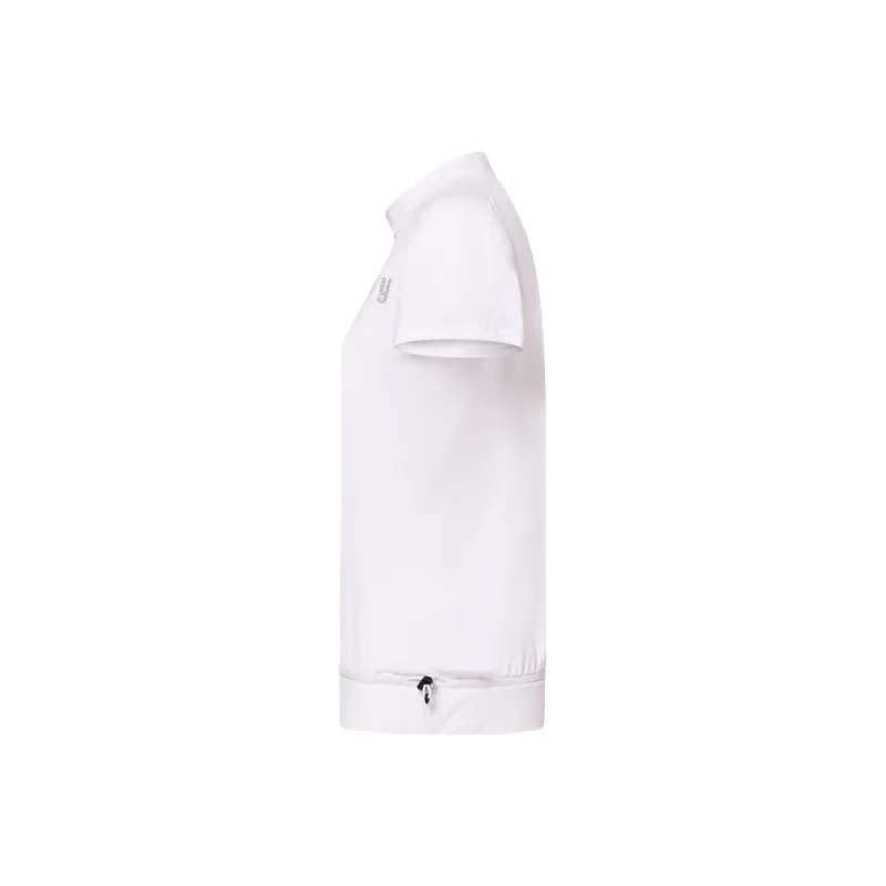 Oakley Elevate Squeeze Hem Mock Shirt Women's White-2