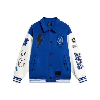 LINING Jackets Men Dream Blue Ivory