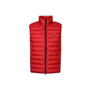 STONE ISLAND Vests Men Red