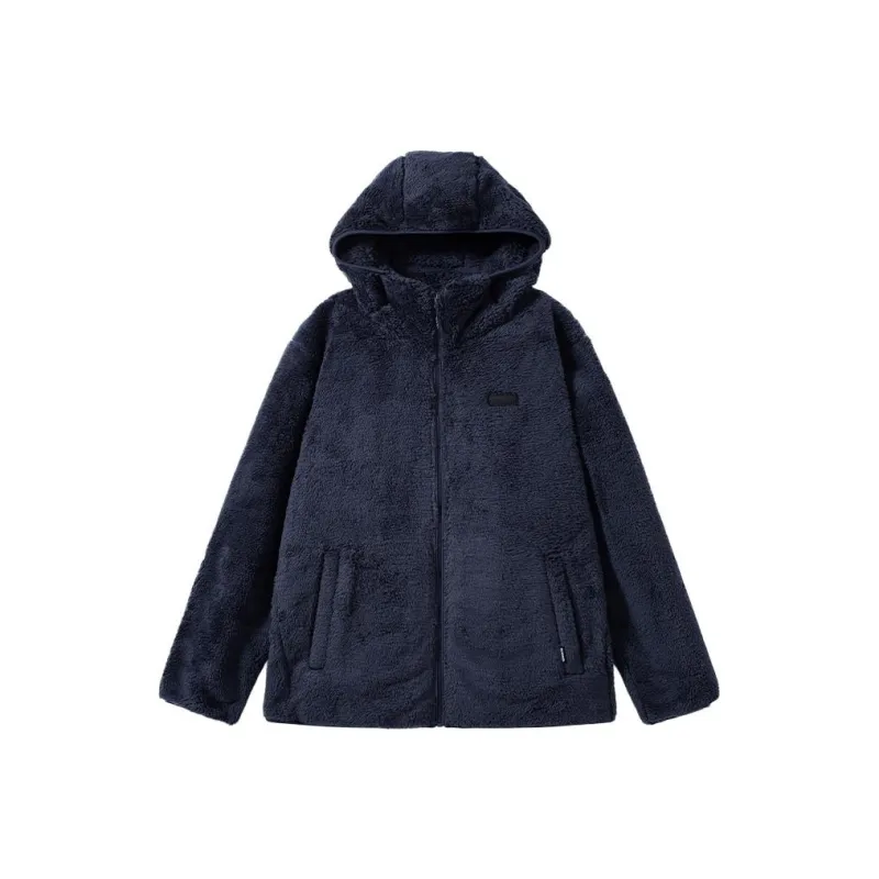 OUTDOOR PRODUCTS Velvet feel Coat Men's Navy Blue-0