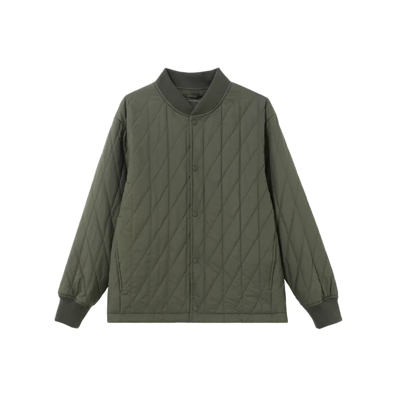 UNIQLO Puffer Jacket Men's Olive-0