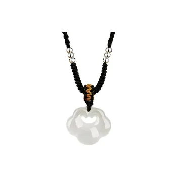 Bubble Scallops Chalcedony Necklaces Unisex