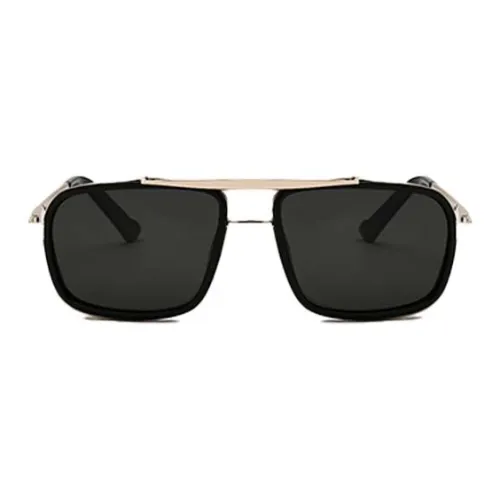 YUZHAOLIN Metal Irregular Shape Sunglasses Unisex