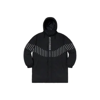 Supreme Pinstripe Panel Sports Parka