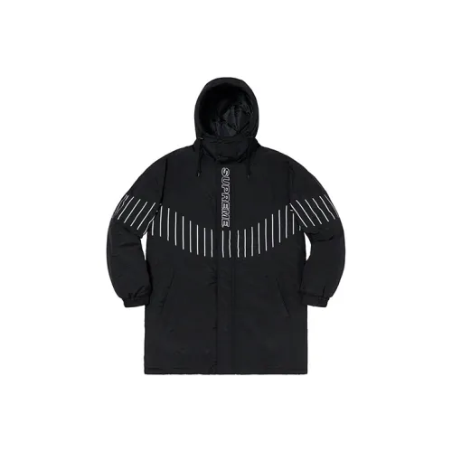 Supreme Pinstripe Panel Sports Parka