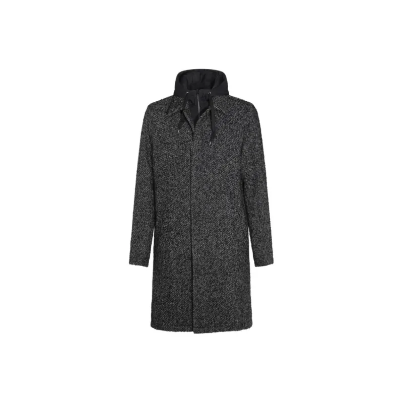HERNO Layered Effect Coat-0
